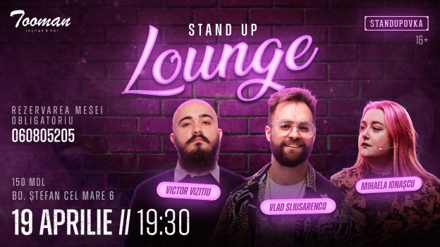 Stand UP Lounge 19.04