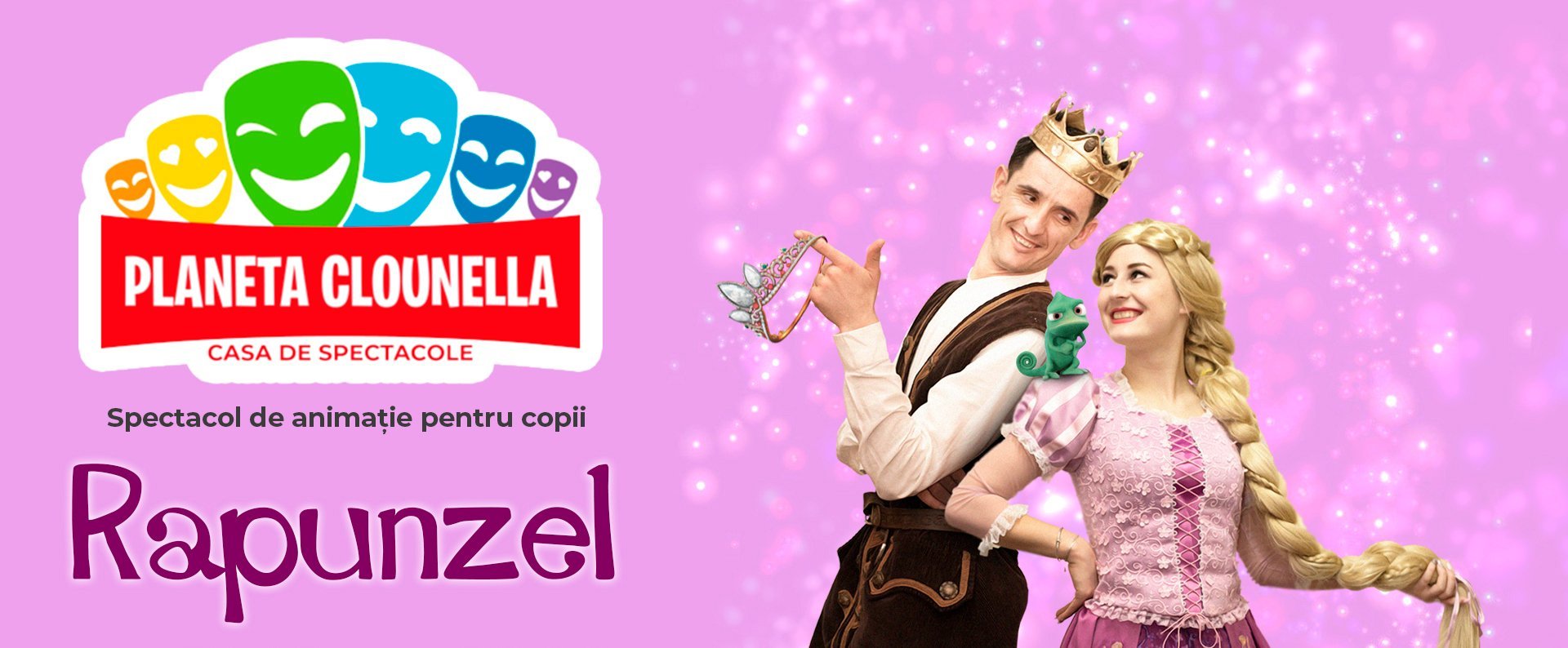 Rapunzel - Spectacol Interactiv de Animatie pentru copii | Iulie 2021 | +3