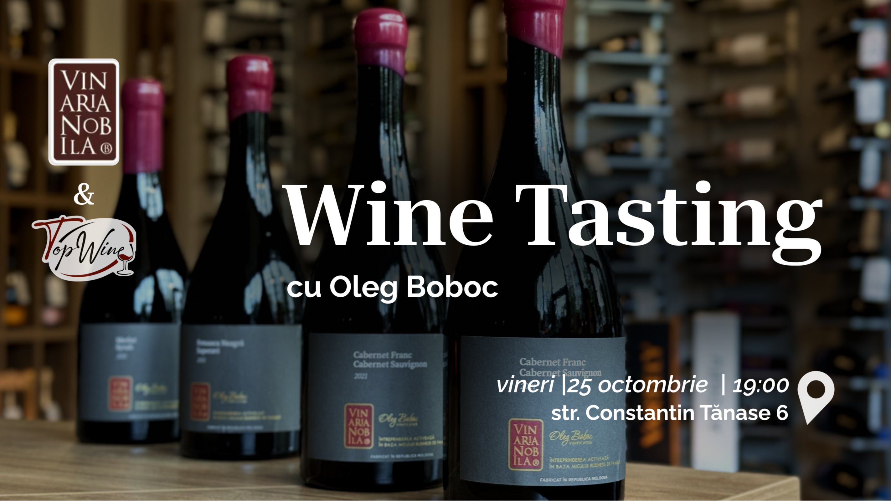 Wine Tasting  cu Oleg Boboc