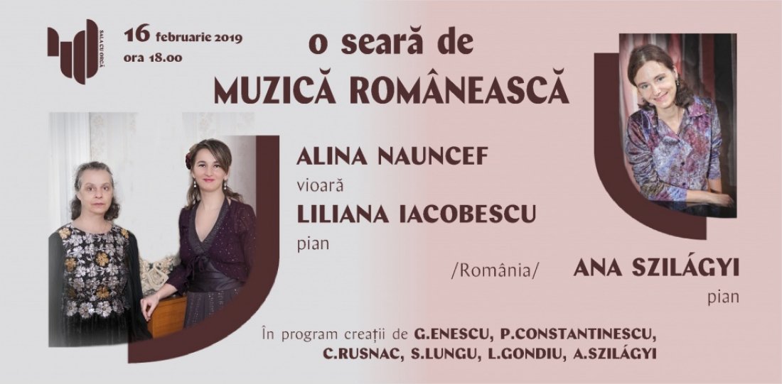 RECITAL DE MUZICA ROMANEASCA februarie 2019