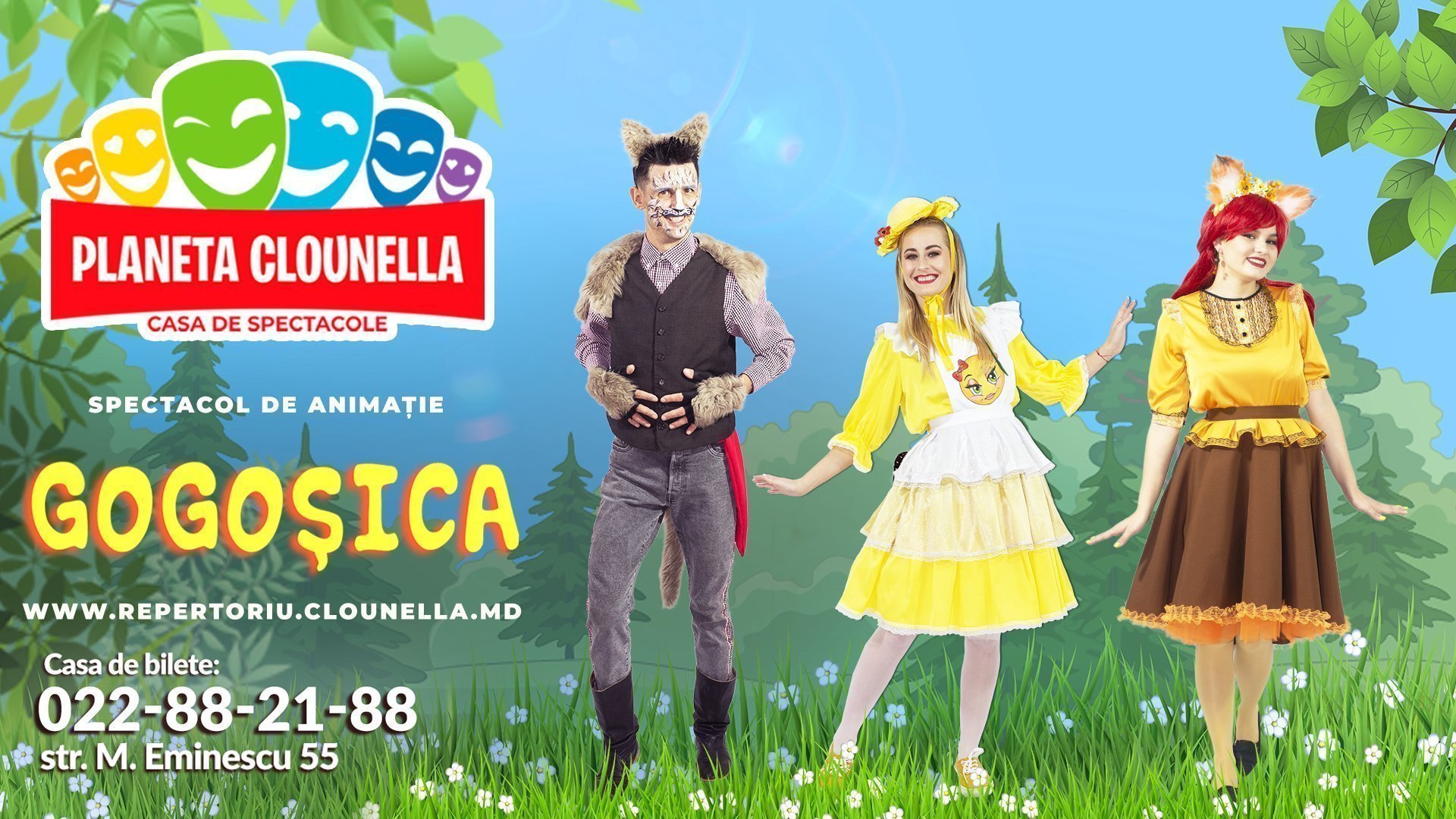 Gogosica - Spectacol Interactiv de Animatie pentru Copii | Aprilie 2020 | +3