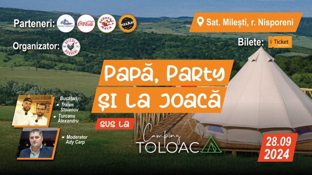 Papă Party și la Joacă - a doua Ediție