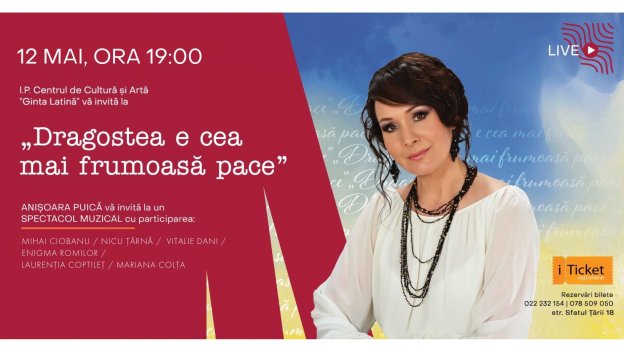 DRAGOSTEA E CEA MAI FRUMOASĂ PACE / live /