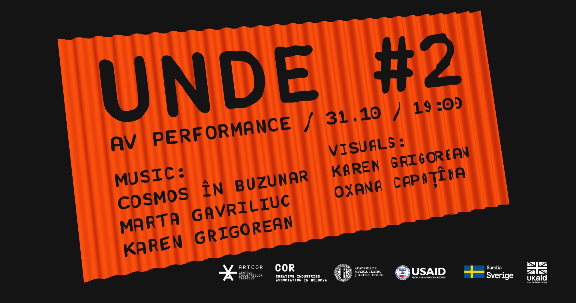 UNDE #2 - Performance audio-vizual