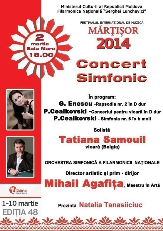 Concert Simfonic - 2 martie