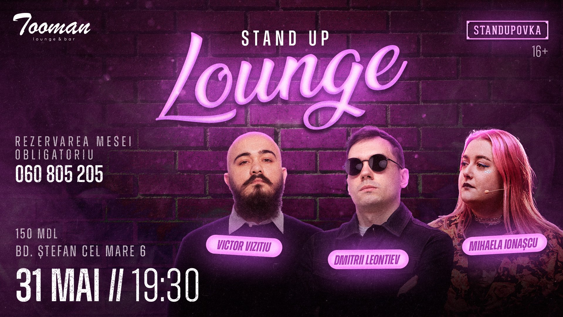 Stand UP Lounge 31.05 
