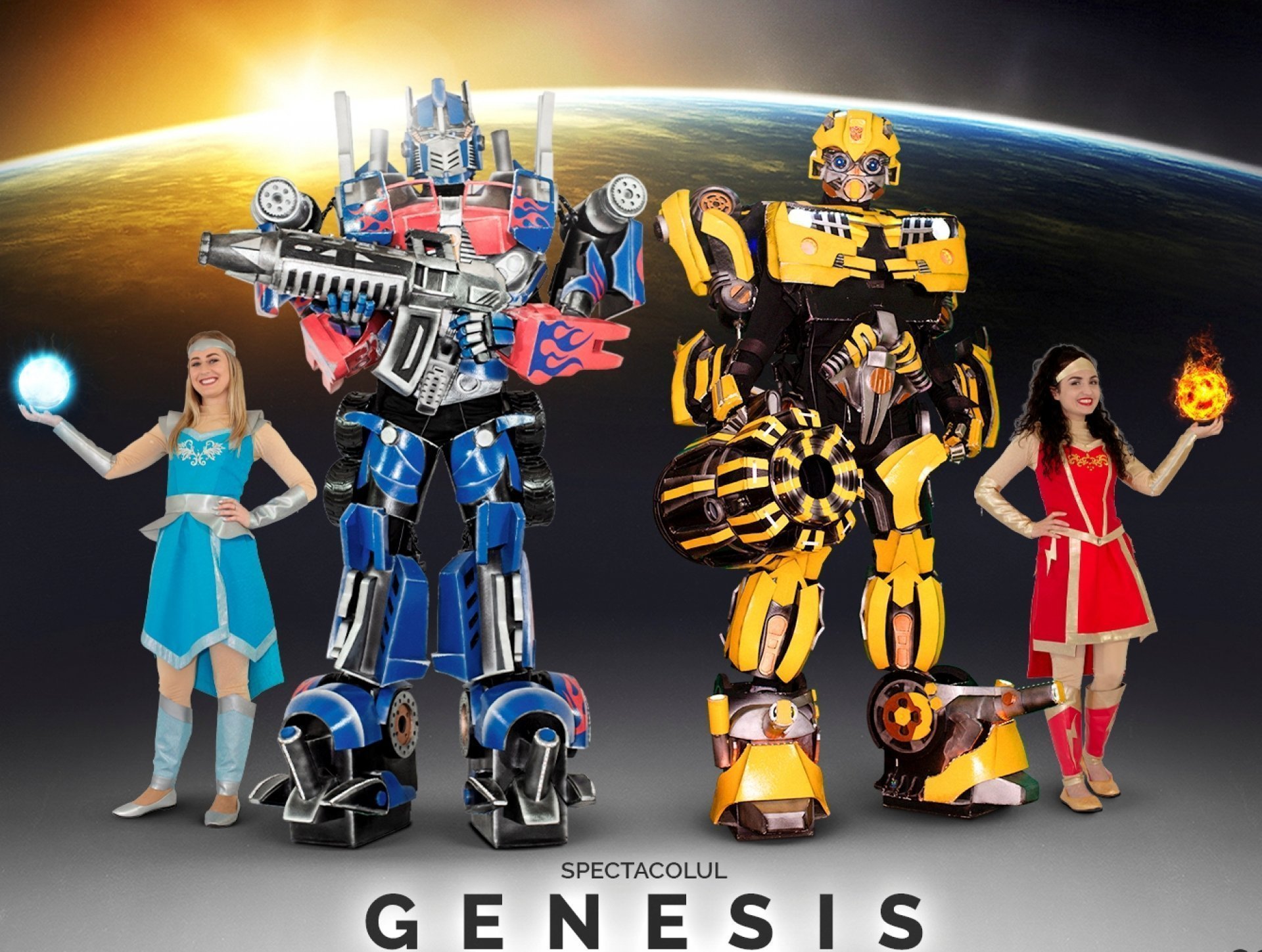 Genesis - Spectacol Interactiv de Animatie pentru copii realizat de Liga Robotilor | Martie 2020 | +5