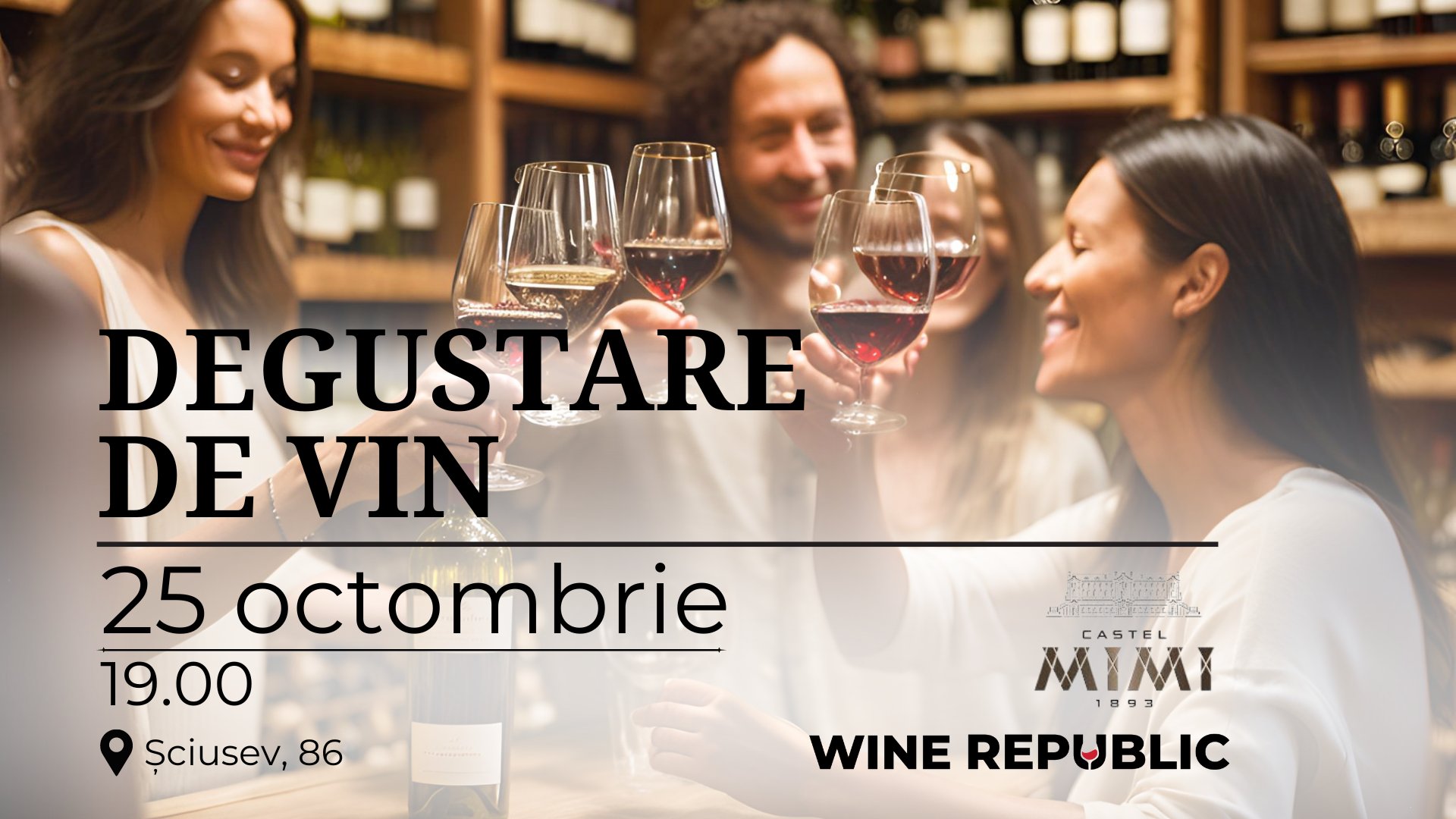 Degustare de Vinuri Castel Mimi la Wine Republic