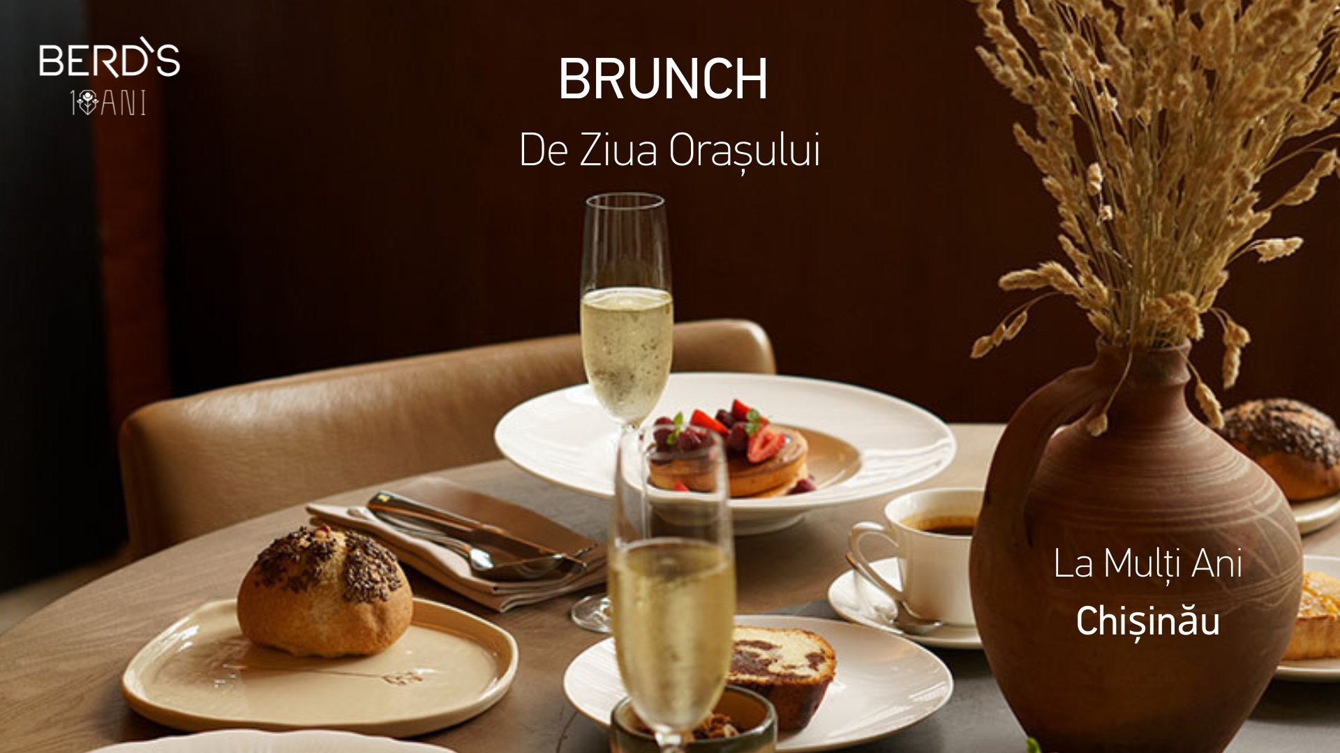 Chisinau City Day Brunch at BERD'S Arome Locale Restaurant 14.10.2025