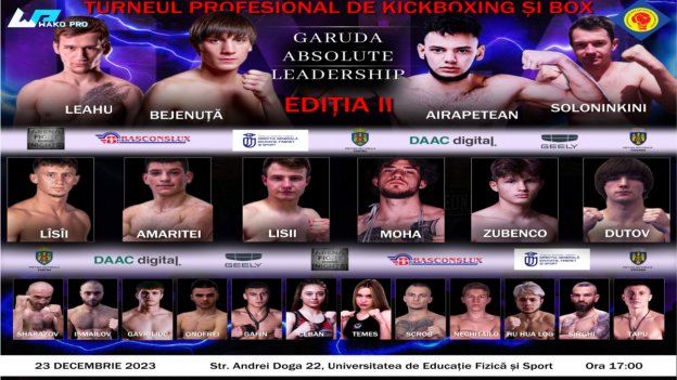 Turneul Internațional la kickboxing "Garuda Absolute Leadership 2023" ediția II