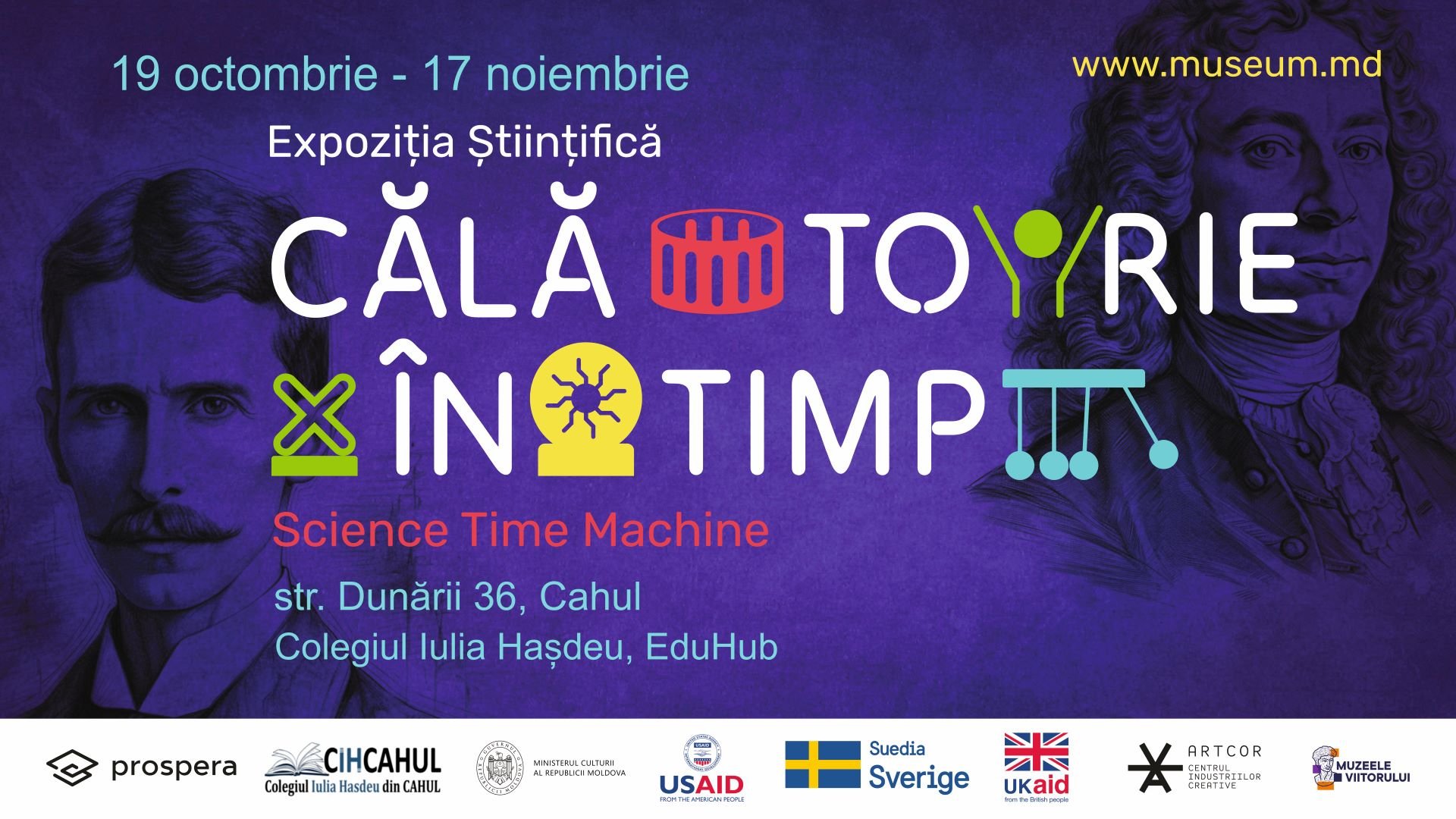 Science Time Machine - Prima Expoziție Științifică din Moldova la Cahul