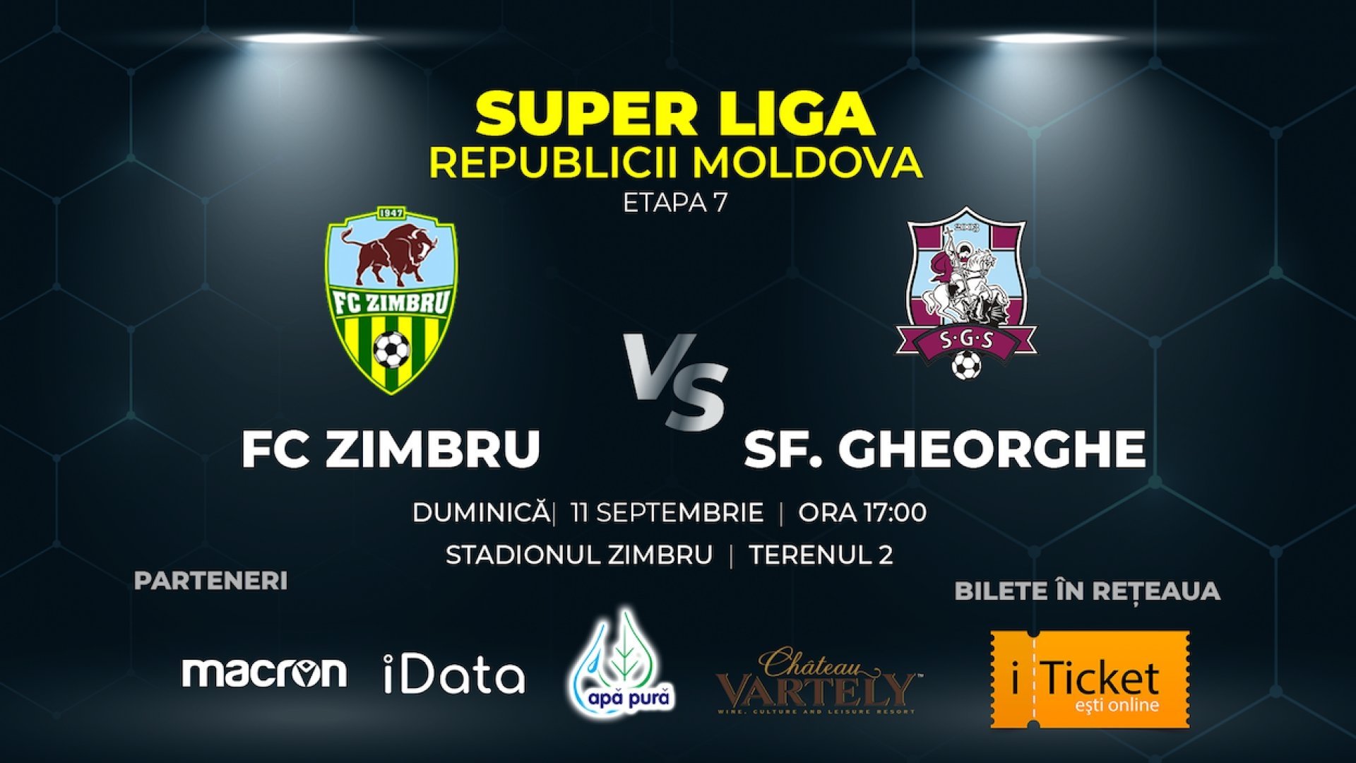 Zimbru - Sf. Gheorghe, Super Liga Moldovei la fotbal