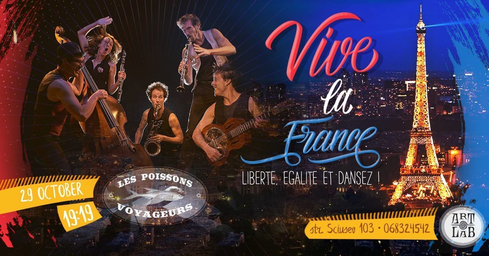 Le Poissons Voyageurs - ethno-jazz, balkanic, folk show