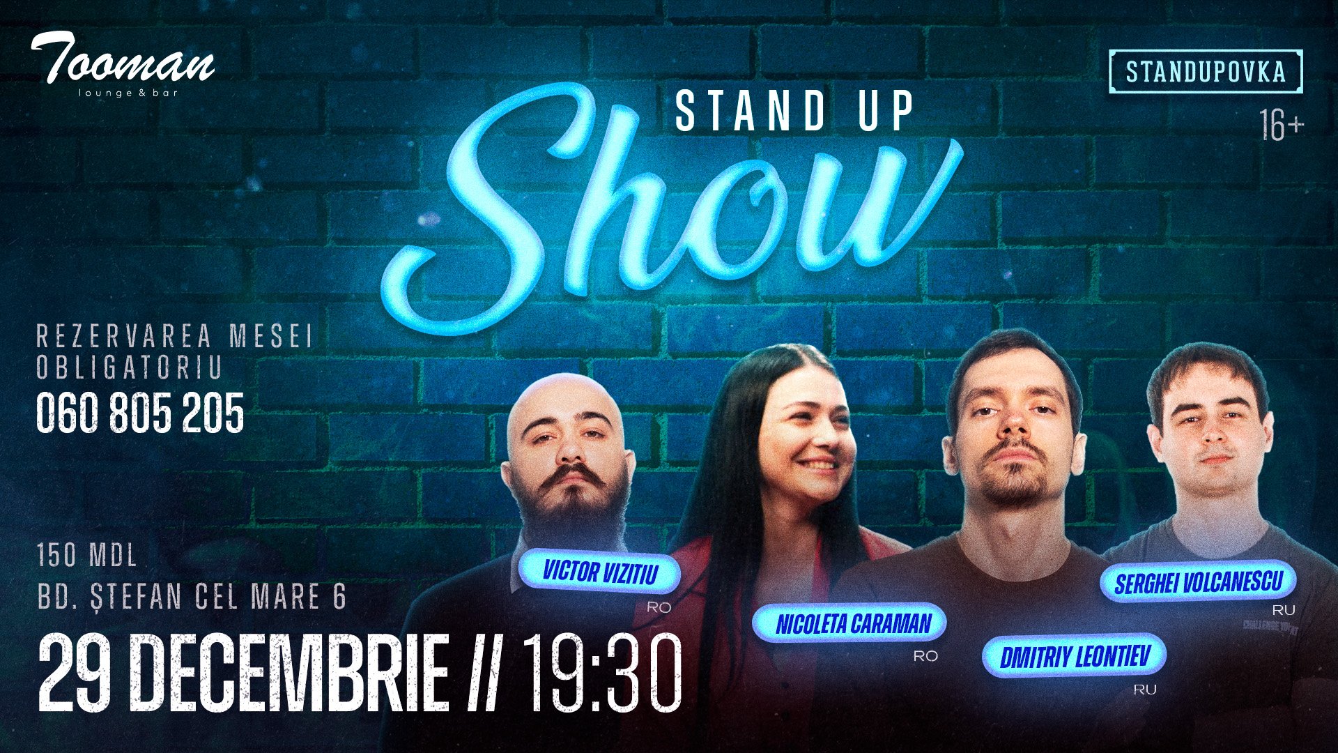 Stand UP Show 29.12 