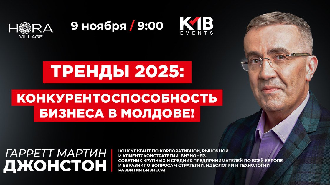 Тренды 2025 года: Конкурентоспособность бизнеса в Молдове! 