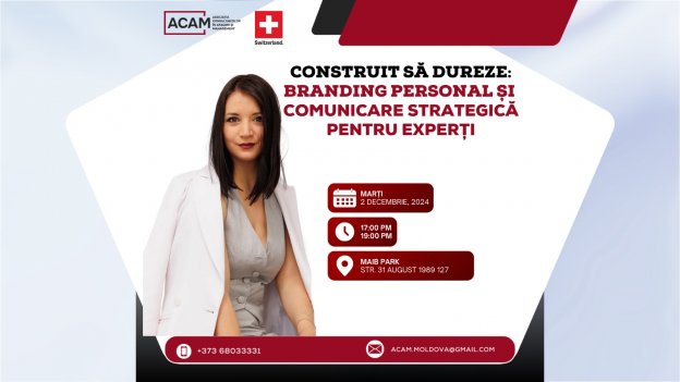 Construit să dureze: Branding personal și comunicare strategică pentru experți