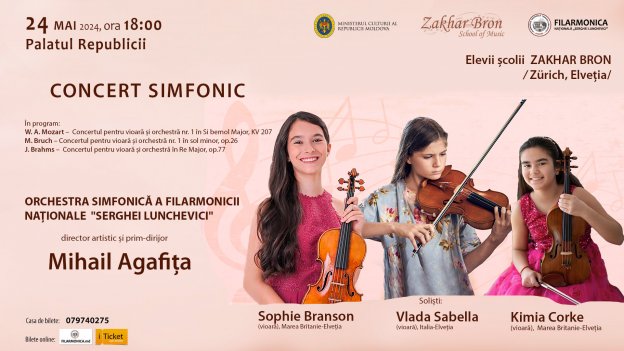 Concert Simfonic elevii școlii ZAKHAR BRON 