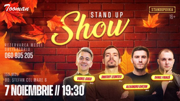Stand UP Show 7 Noiembrie