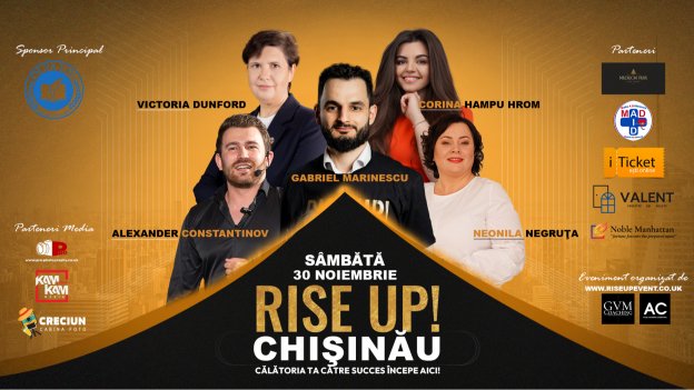 RISE UP! Chisinau - 30 Noiembrie 2024