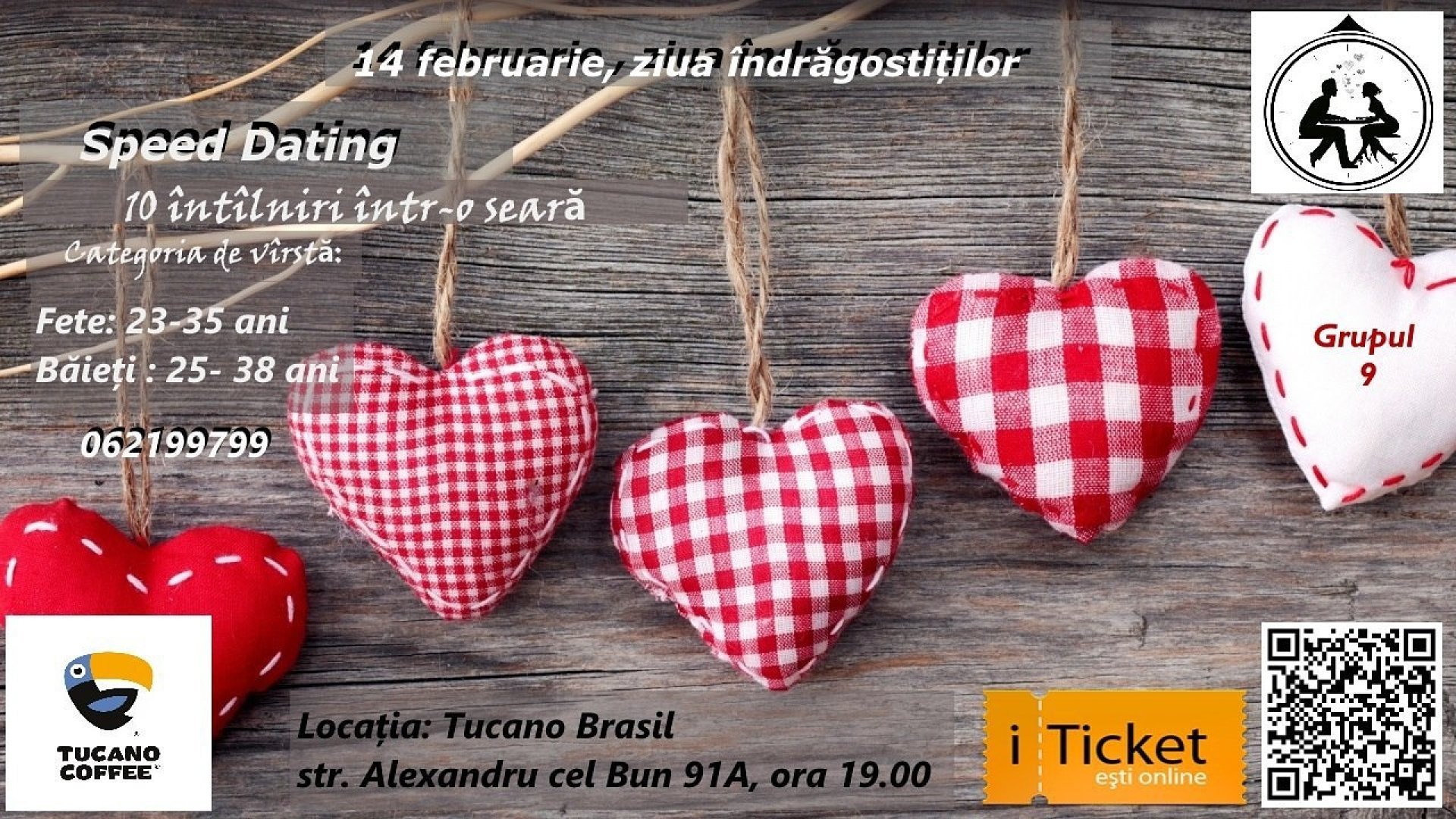 Speed Dating - 14 februarie