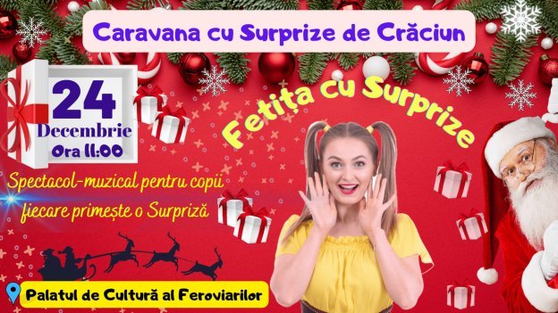 Caravana cu Surprize de Crăciun