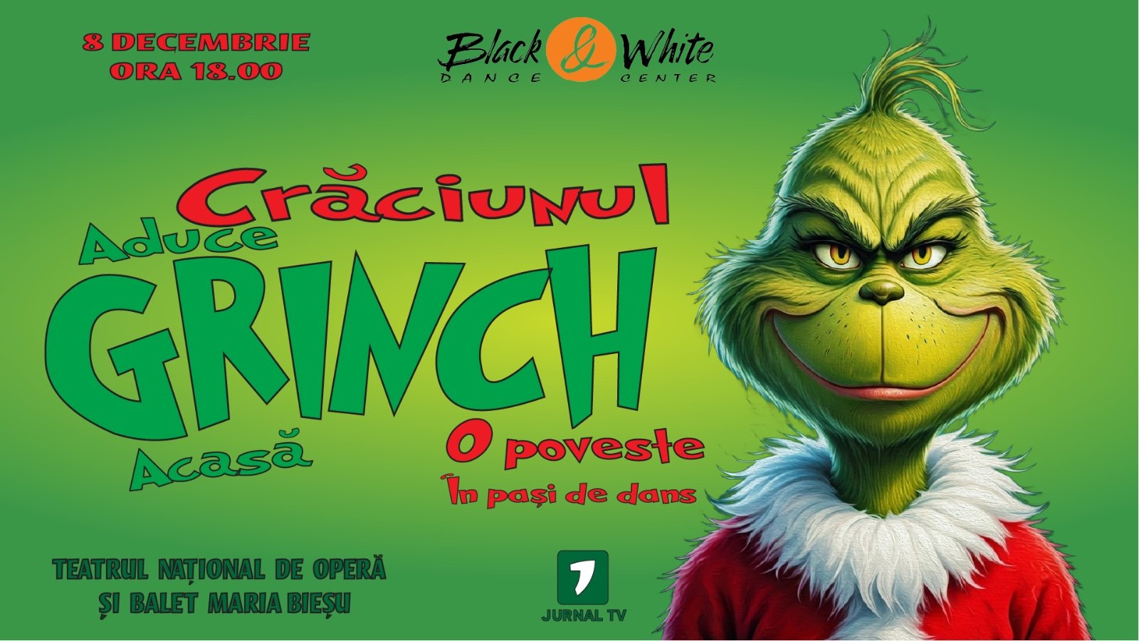 Grinch aduce Crăciunul acasă