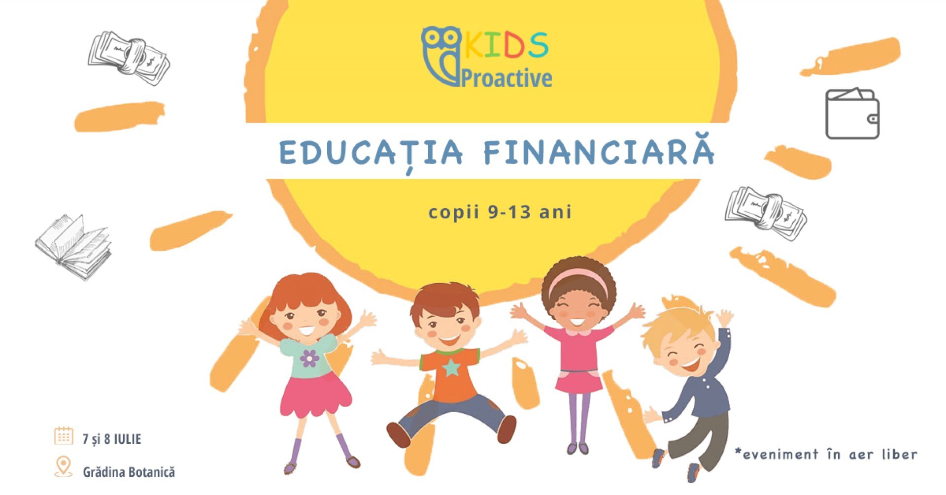 Educație Financiară pentru Copii - curs interactiv iulie