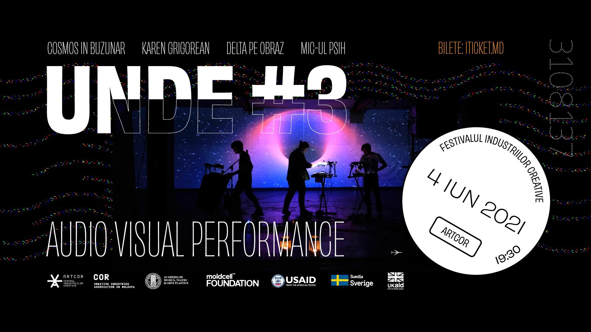 UNDE #3 - Performance audio-vizual