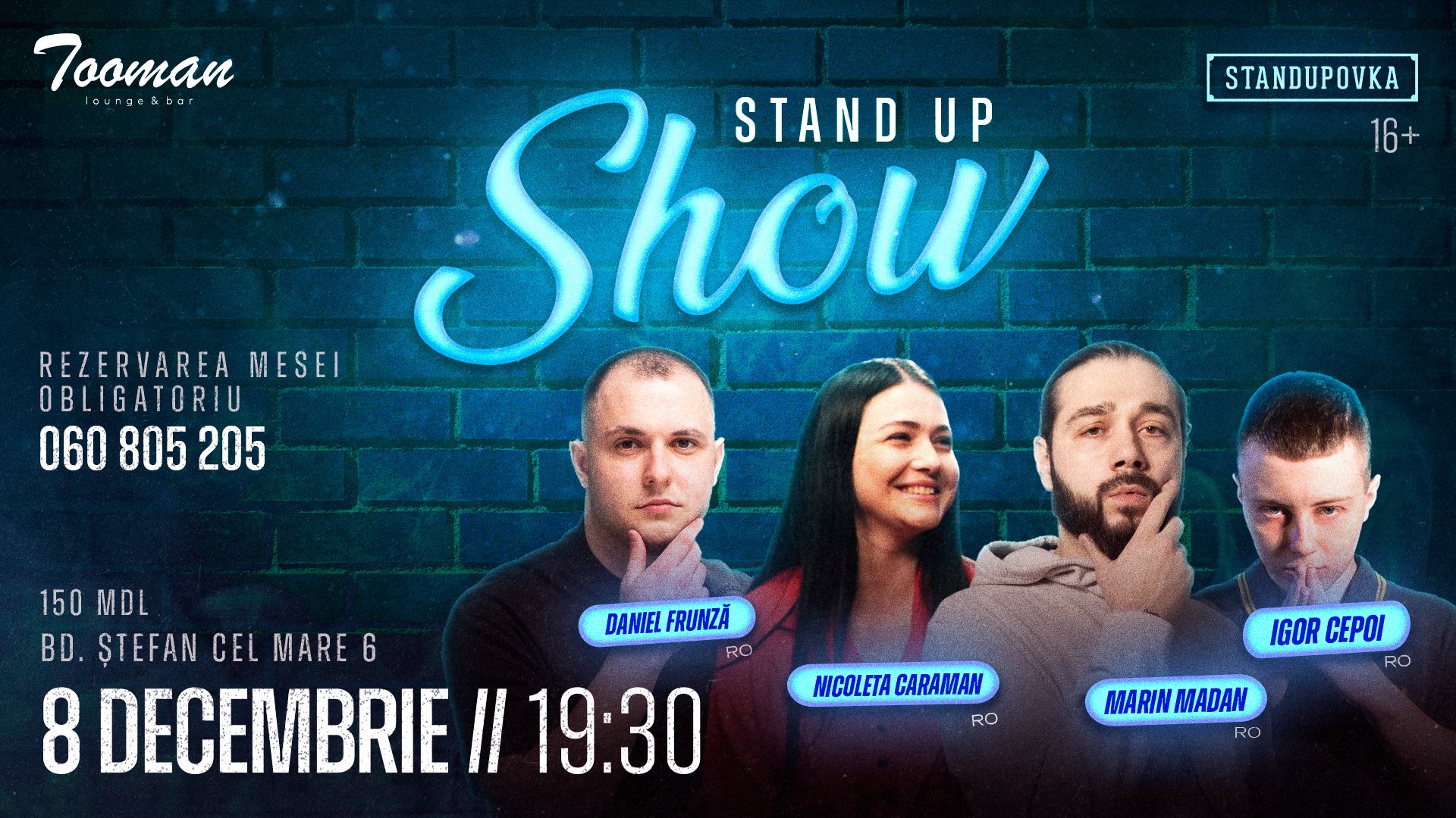 Stand UP Show 8.12  