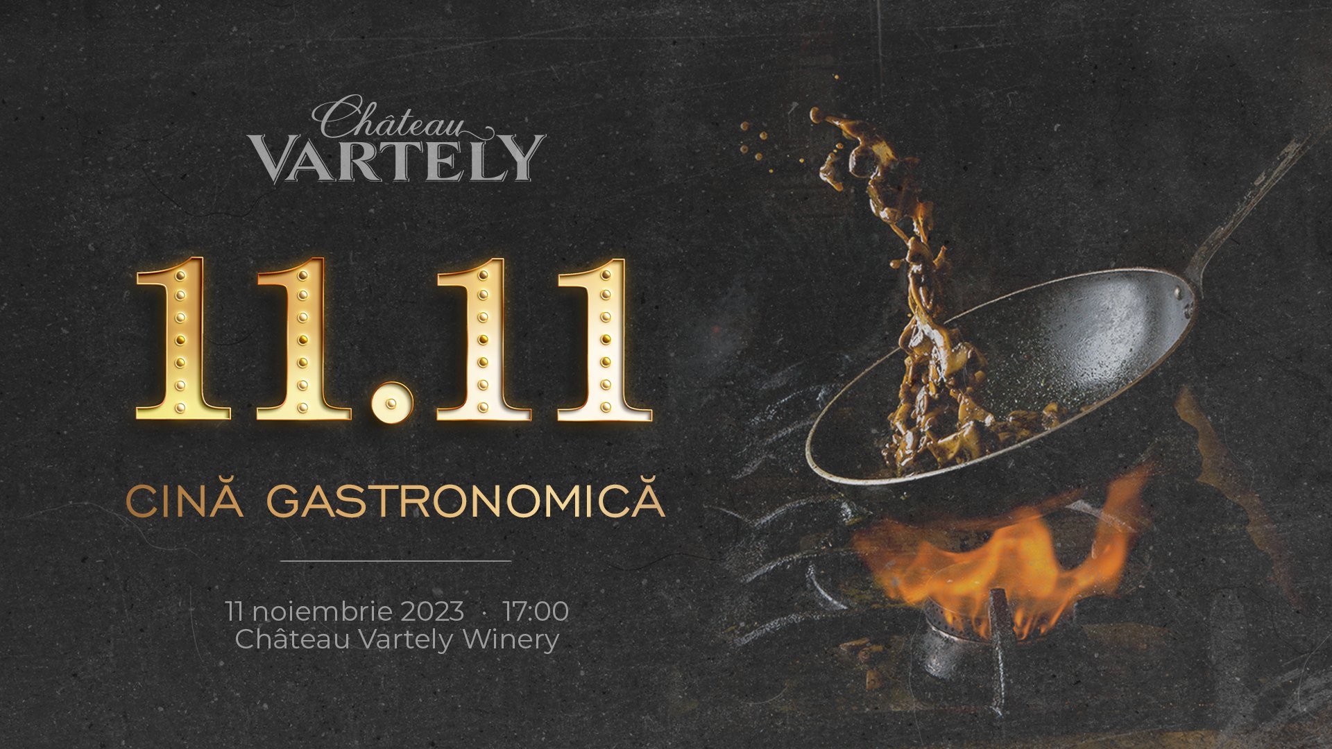 Cină Gastronomică la Chateau Vartely