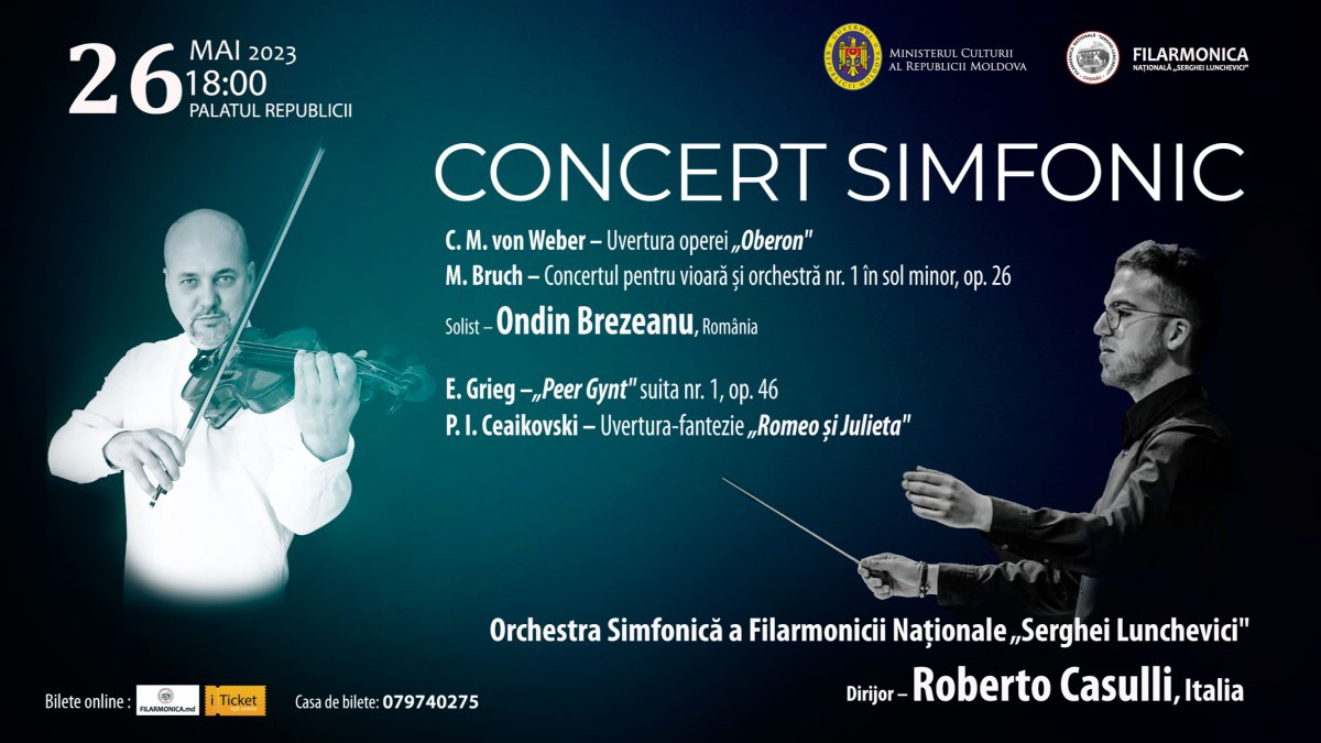 CONCERT SIMFONIC - Dirijor – Roberto Casulli - ITicket