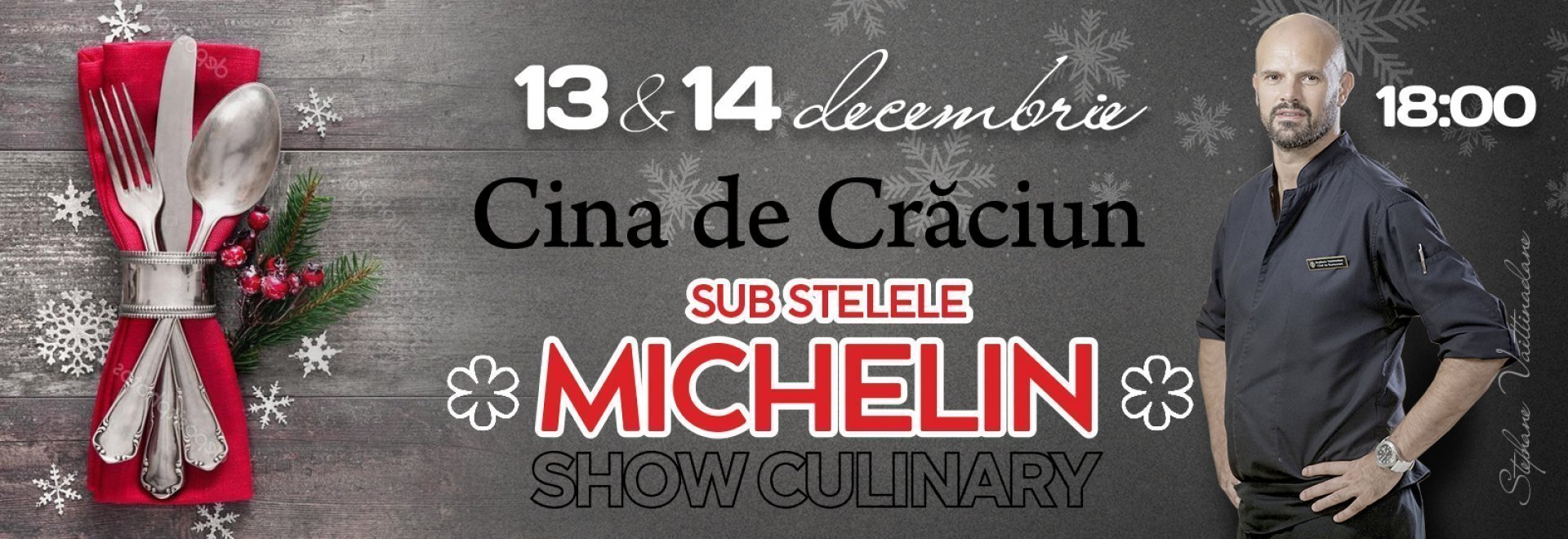 Show culinar de Craciun sub stelele Michelin 