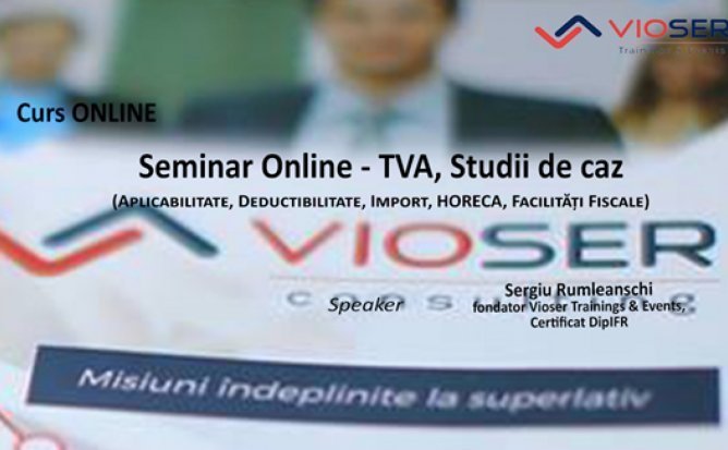 Seminar Online - TVA, Studii de caz 