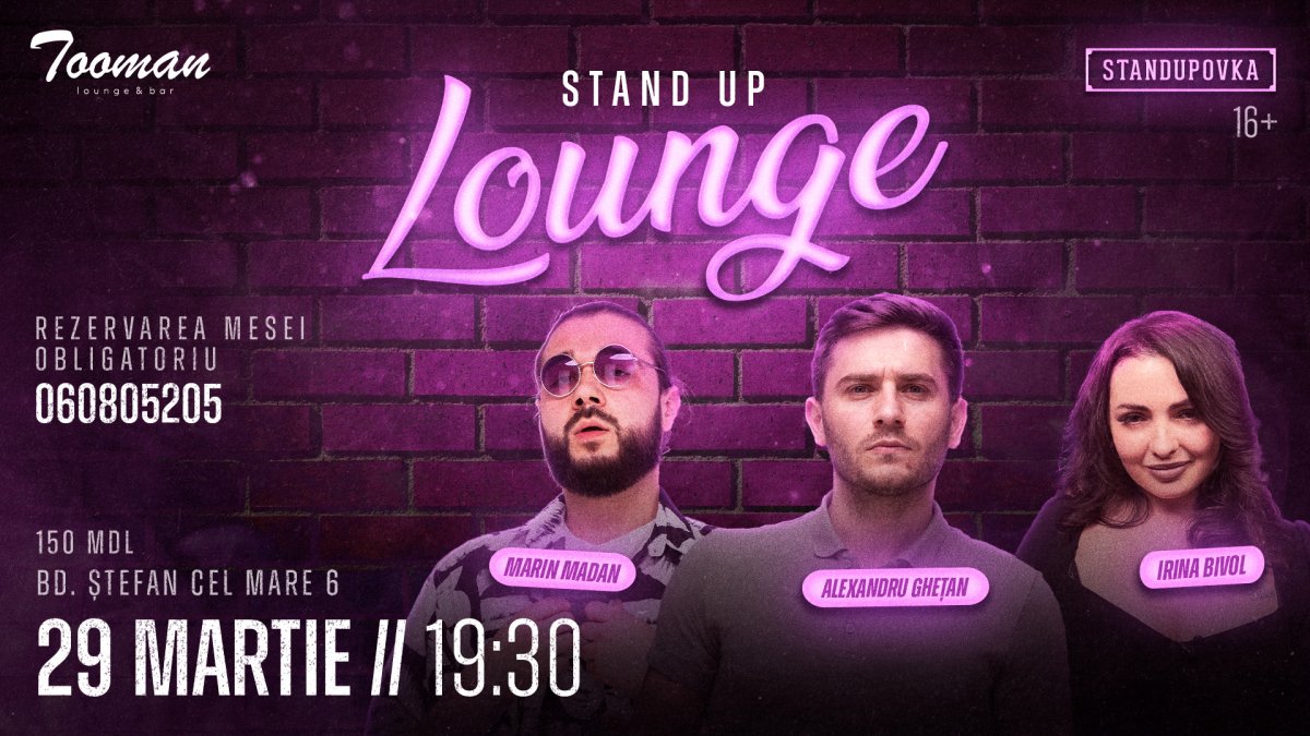 Stand UP Lounge 29.03 - iTicket