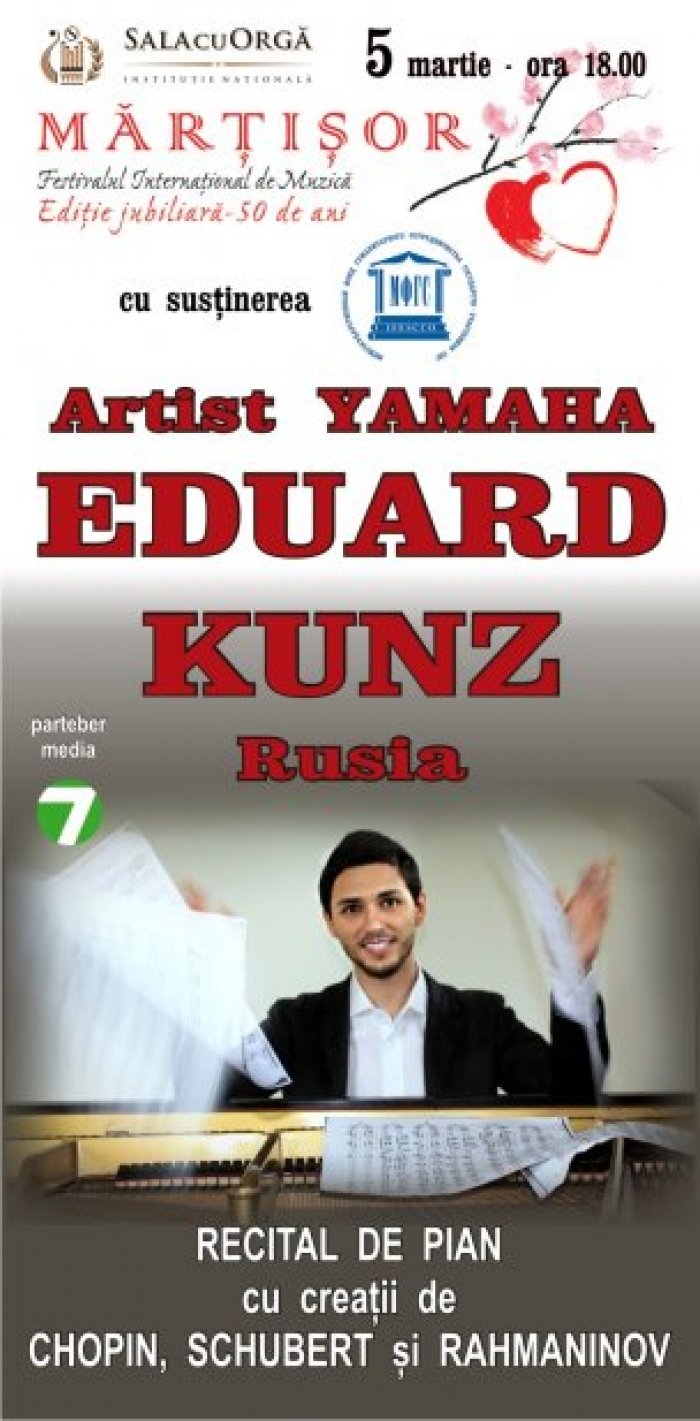 Eduard KUNZ recital de pian 2016