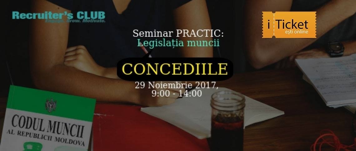 Seminar practic: CONCEDIILE