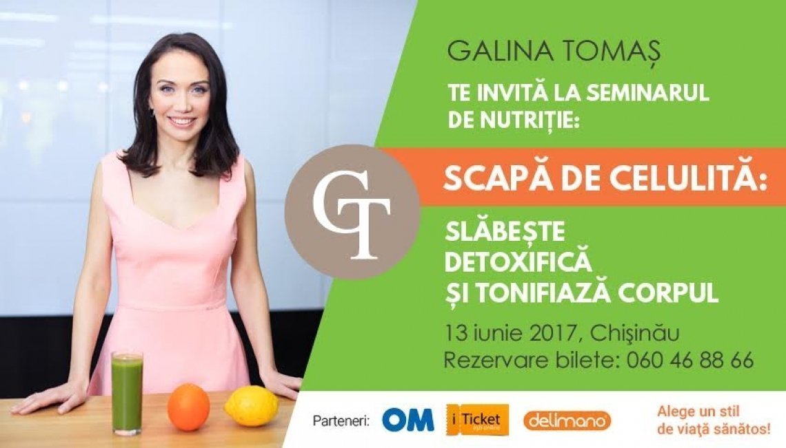 Galina Tomaș: Cum poți slăbi 10 kg în doar 8 săptămâni, Slabeste sanatos cu galina tomas
