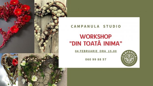 Workshop "DIN TOATĂ INIMA"