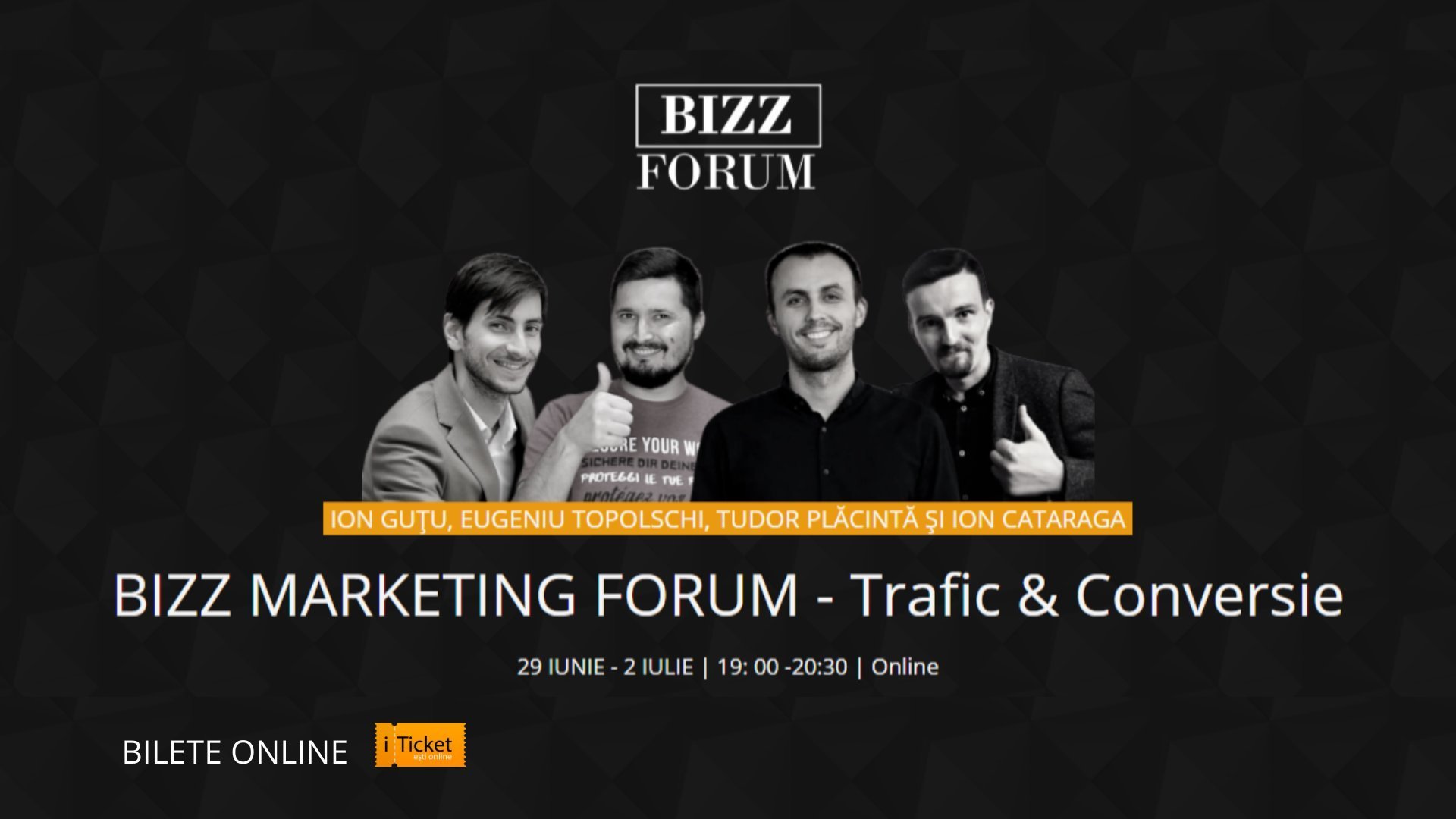 Bizz Marketing Forum Online - Trafic & Conversie