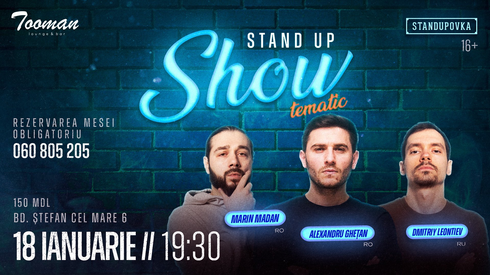 Stand UP Show Tematic 18.01