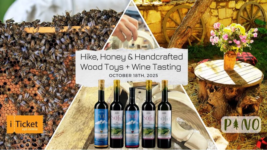 Drumeție, Miere & Jucării din Lemn cu Pino Toys + Degustare de Vinuri