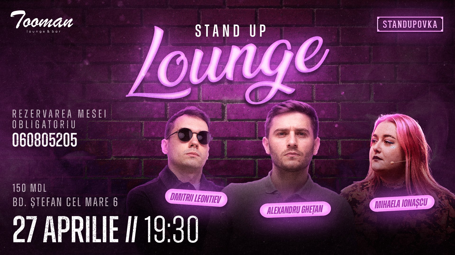 Stand UP Lounge 27.04