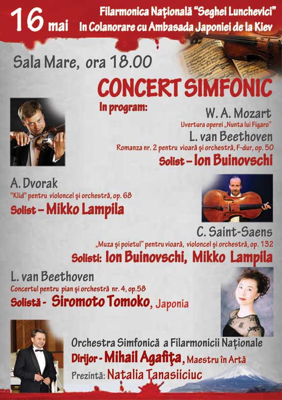 Concert Simfonic la Filarmonica Nationala