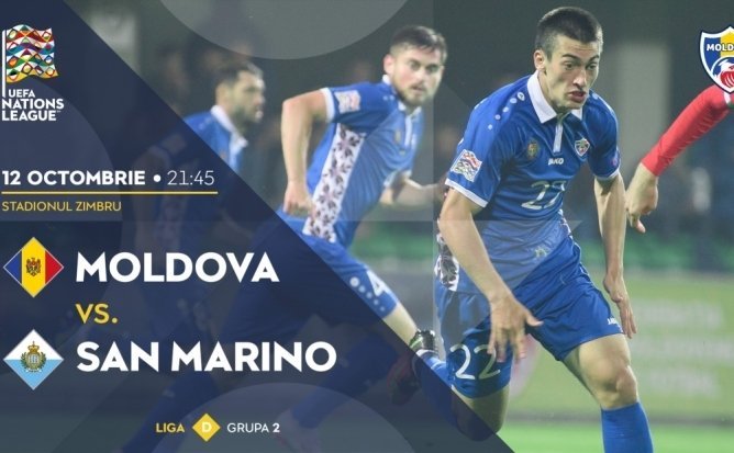 Liga Natiunilor  Moldova - San Marino