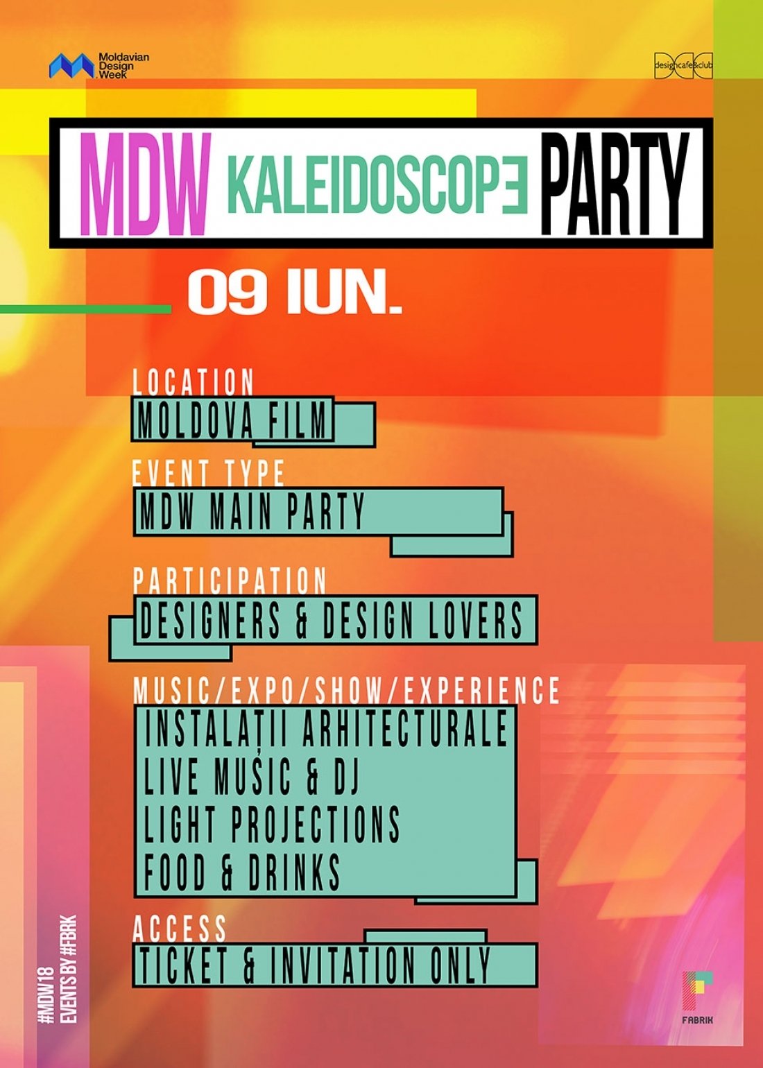 Kaleidoscope – MDW Main Party