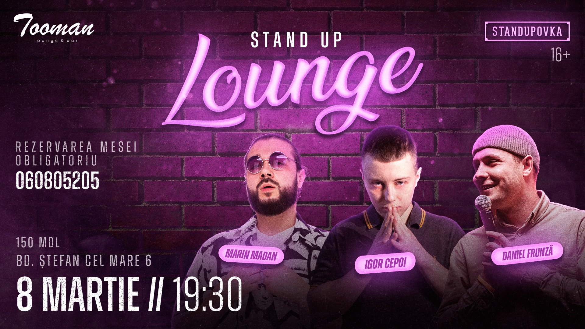 Stand UP Lounge 8.03