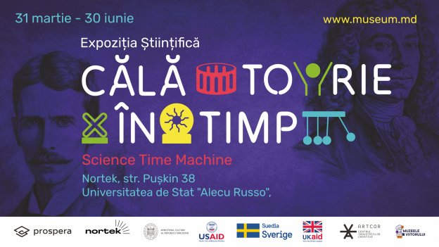 Science Time Machine - Prima Expoziție Științifică din Moldova la Bălți