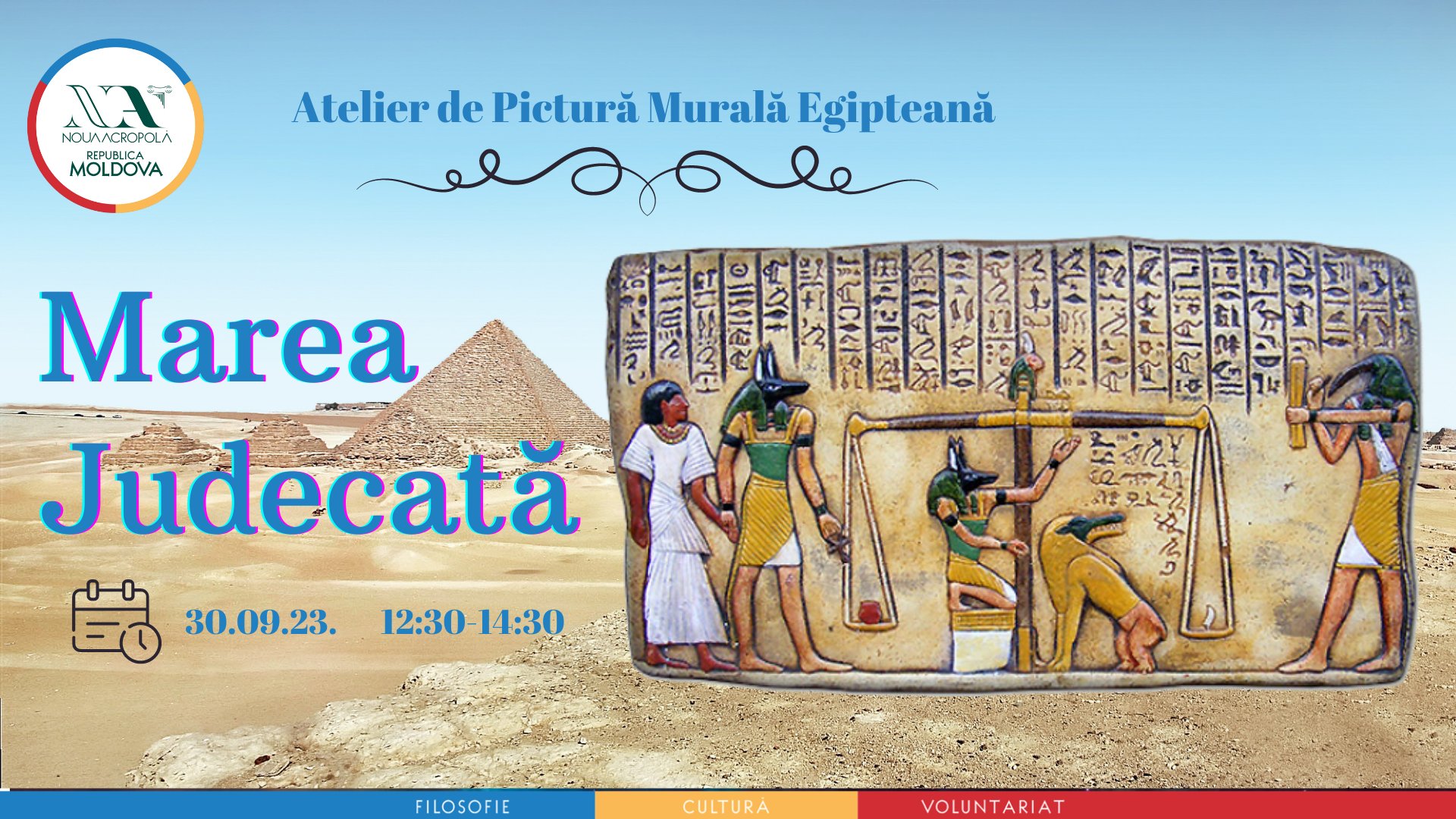 Atelier de Pictură Egipteană pentru Adulți “Marea Judecată”