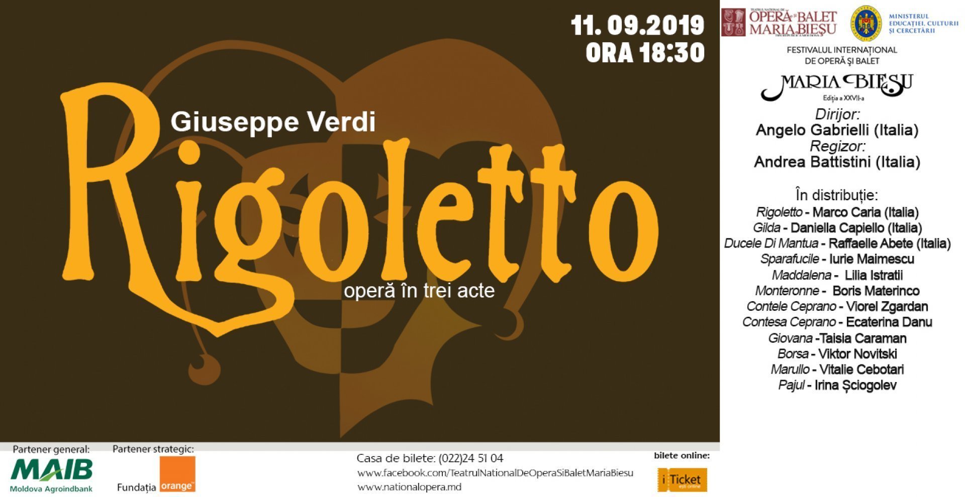 Rigoletto septembrie 2019