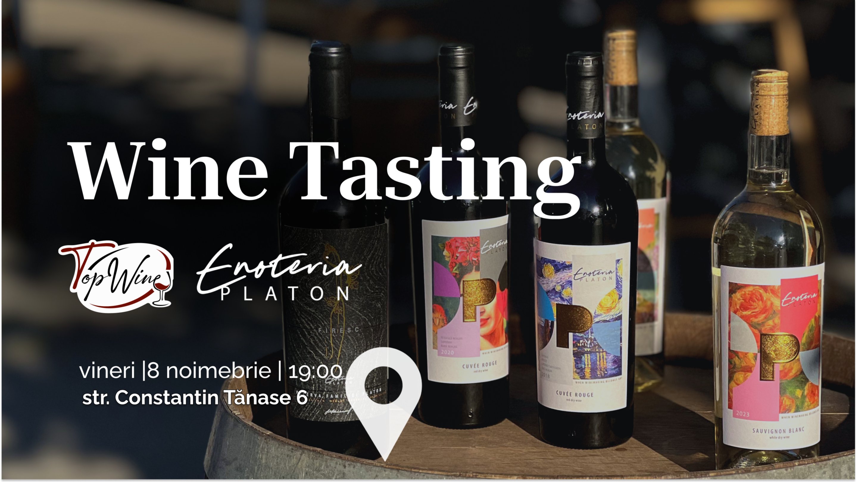 Wine Tasting cu Enoteria Platon & Top Wine